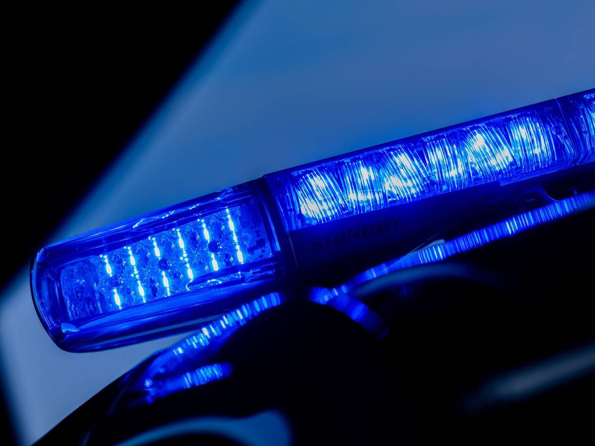 Blaulicht der Polizei