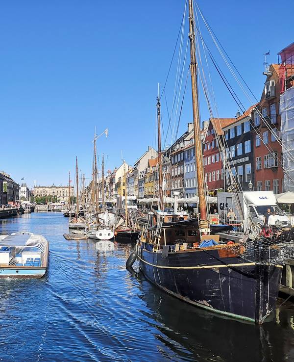 Der Nyhavn in Kopenhagen