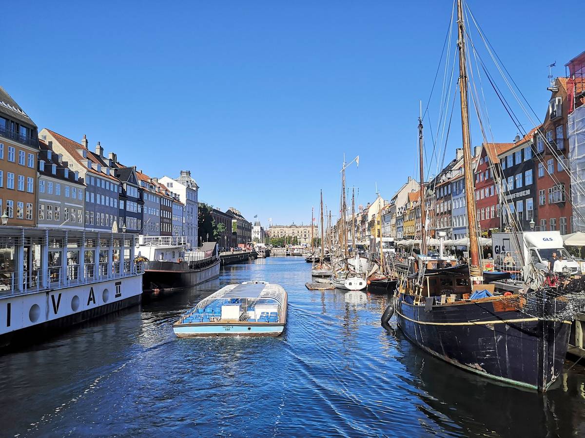 Der Nyhavn in Kopenhagen