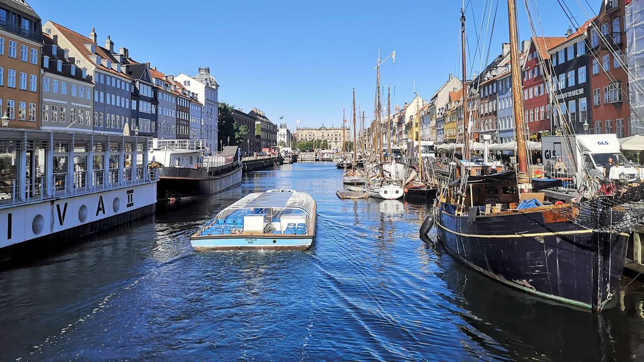 Der Nyhavn in Kopenhagen