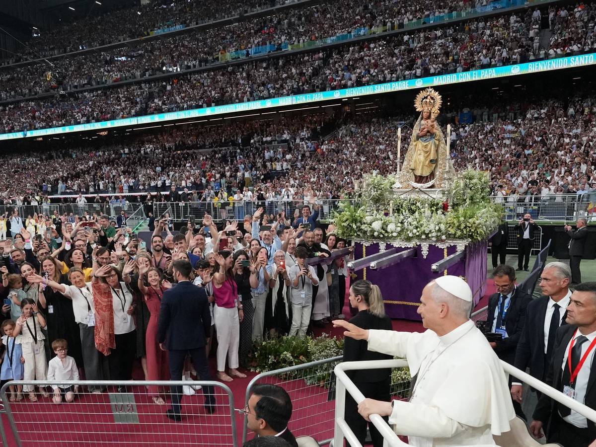 Papst Leo XIV. besucht Spanien - Madrid