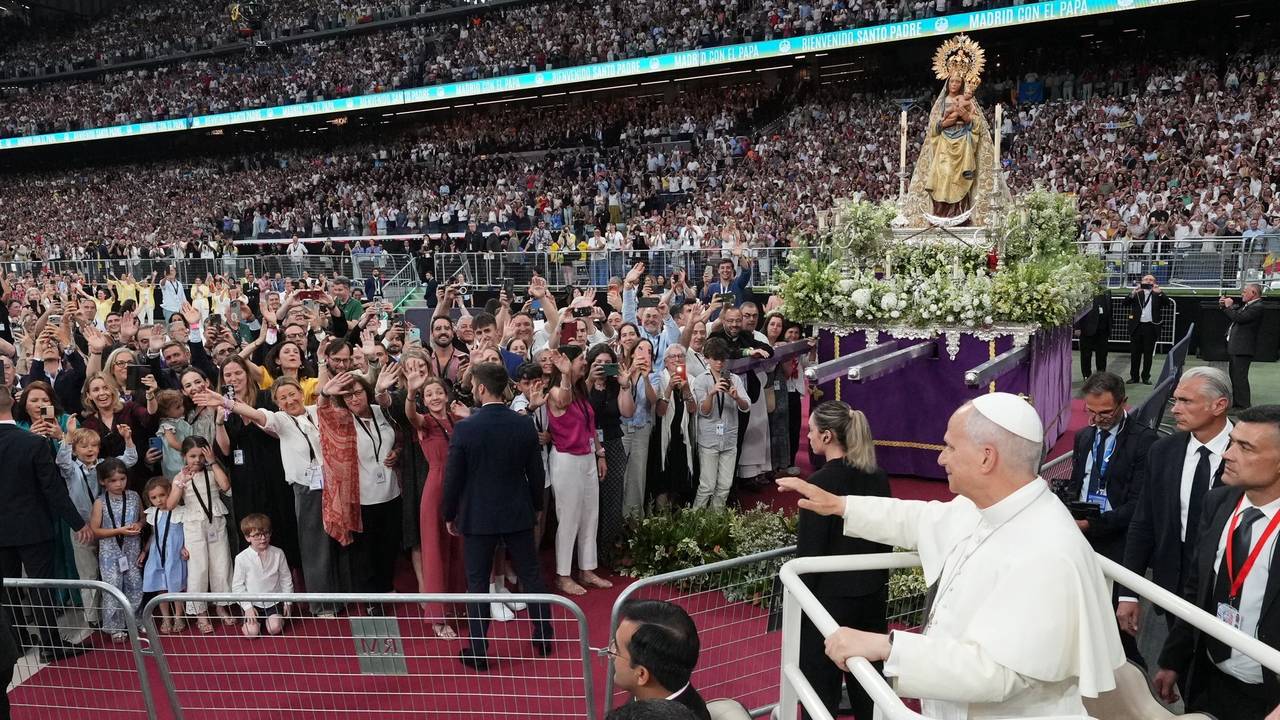 Papst Leo XIV. besucht Spanien - Madrid