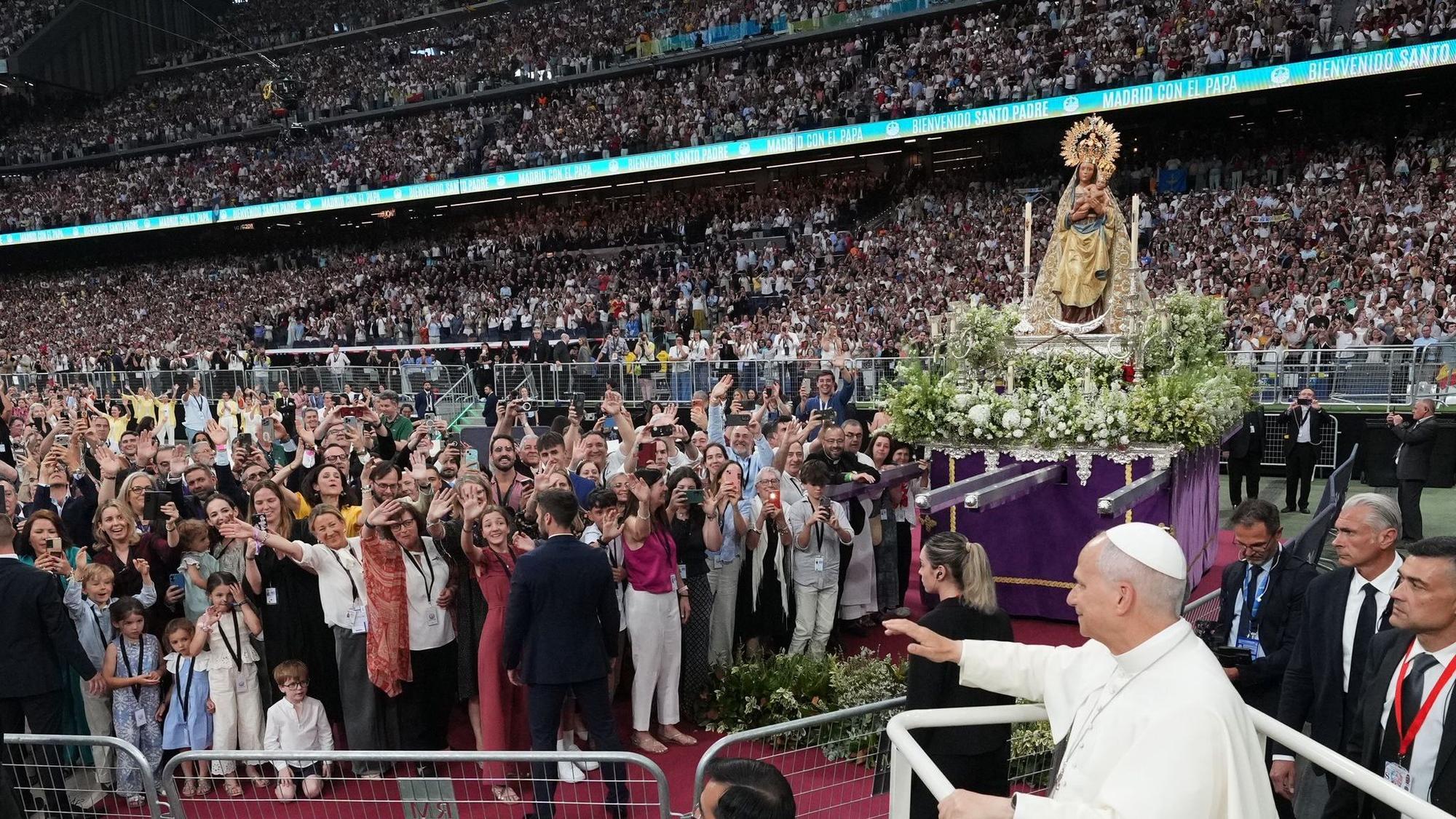Papst Leo XIV. besucht Spanien - Madrid
