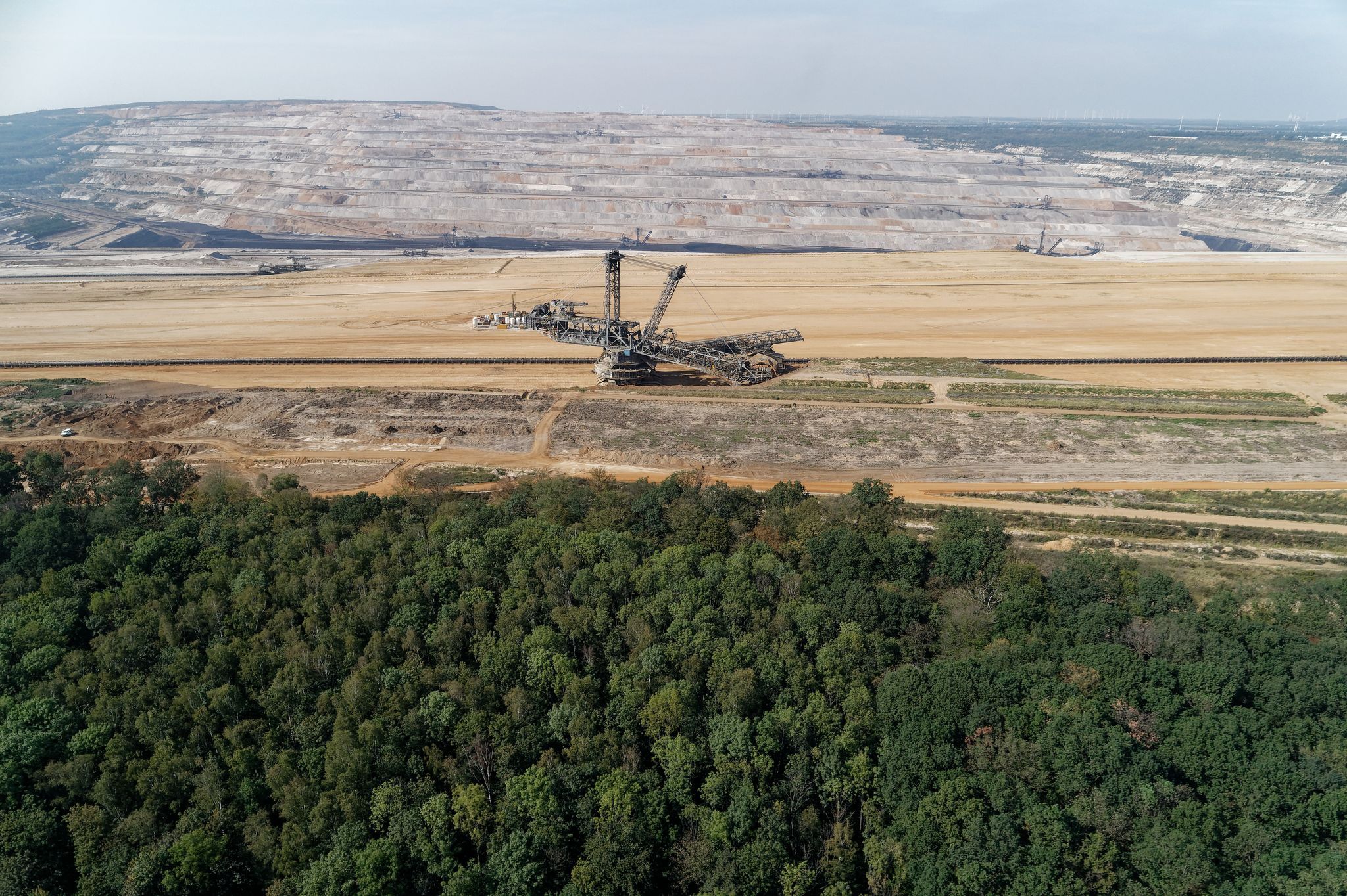 Hambacher Forst und Tagebau
