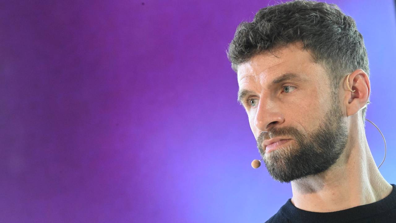 WM-Pressetermin mit Thomas Müller