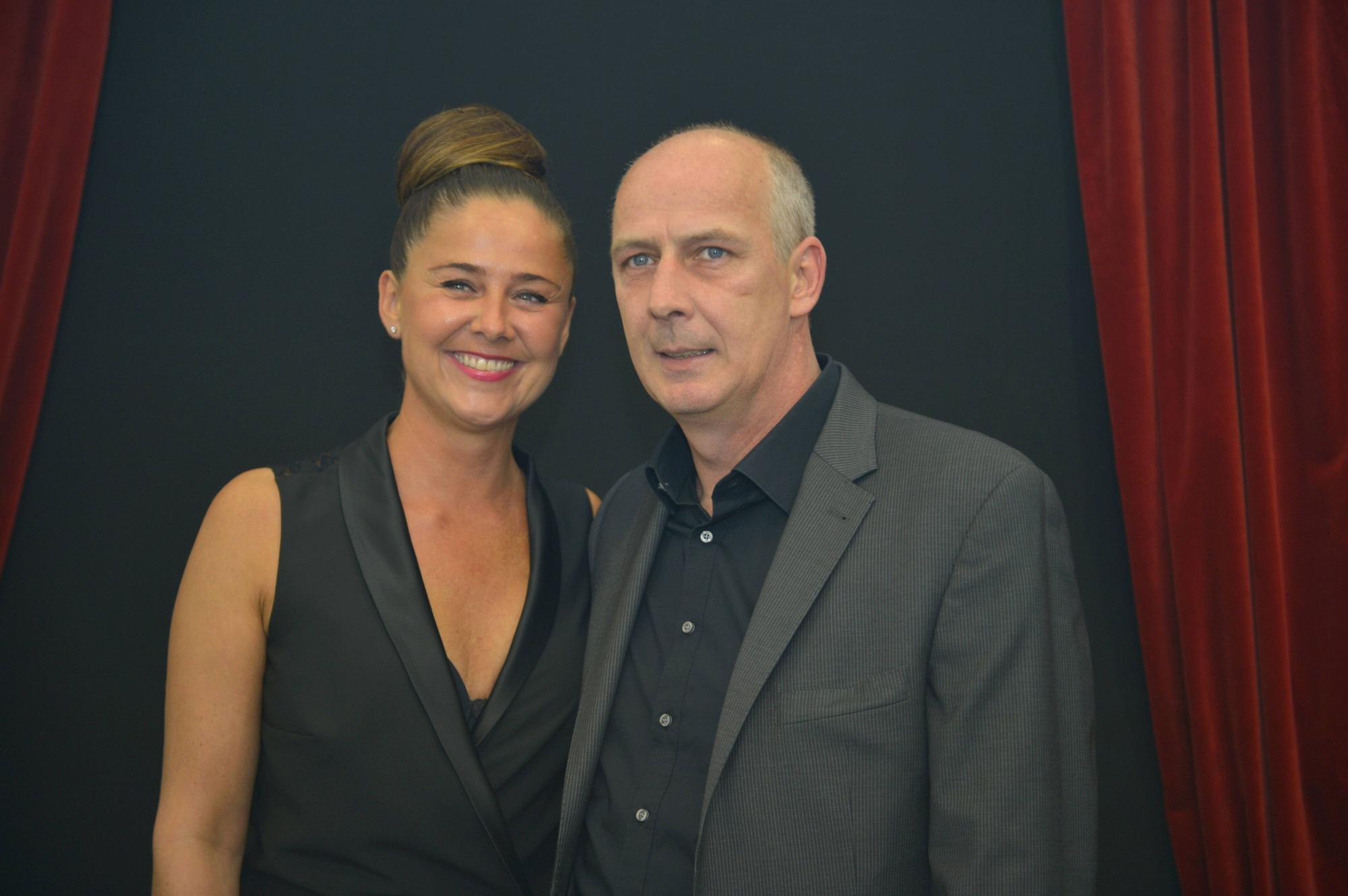 Mario Basler mit seiner Freundin Doris (l) in glücklichen Zeiten.