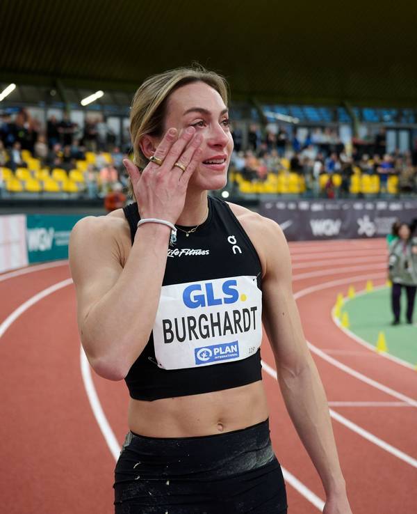 Sprinterin Alexandra Burghardt