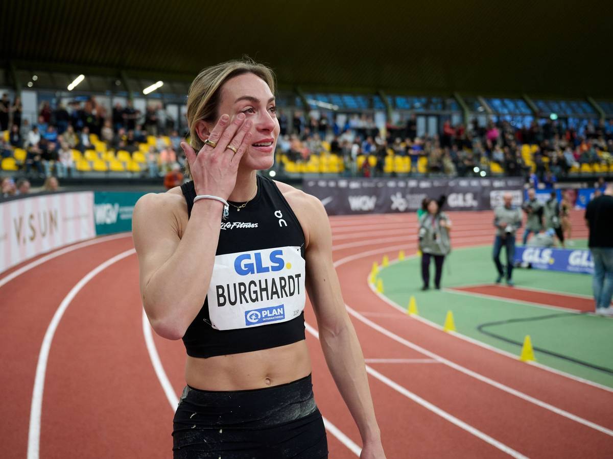 Sprinterin Alexandra Burghardt