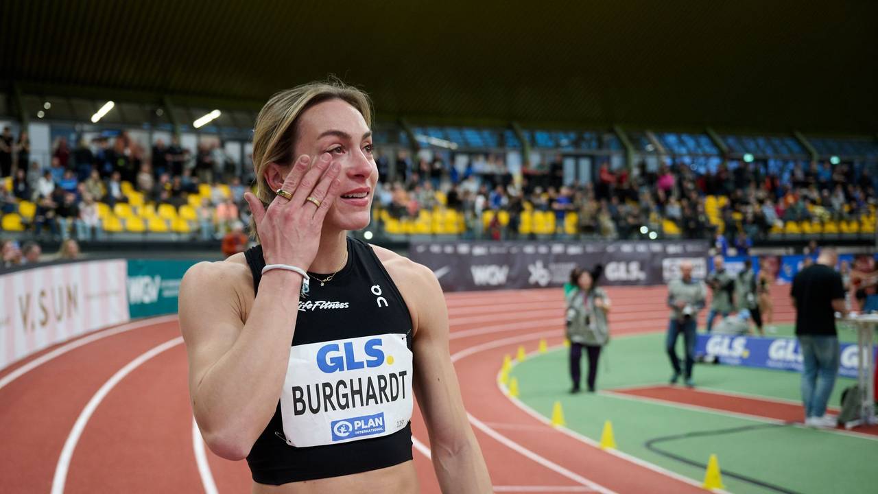 Sprinterin Alexandra Burghardt
