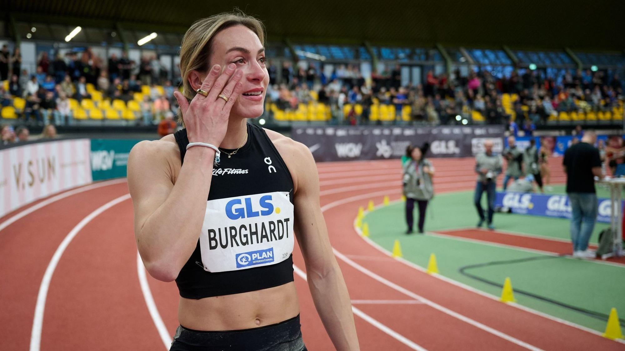 Sprinterin Alexandra Burghardt