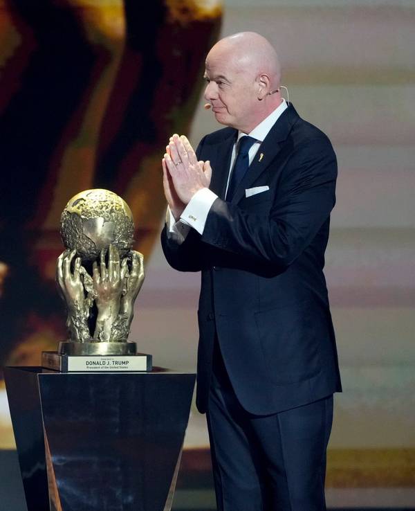 Donald Trump und Gianni Infantino