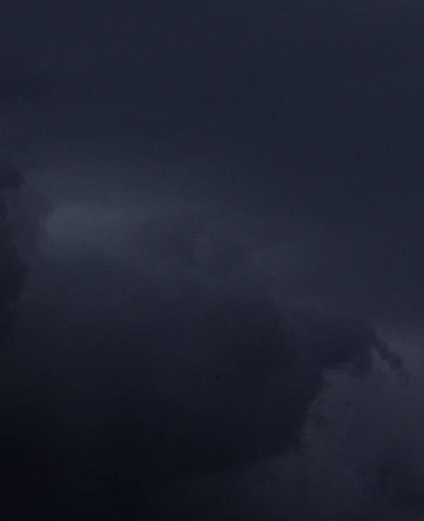 Regenwolken am Himmel