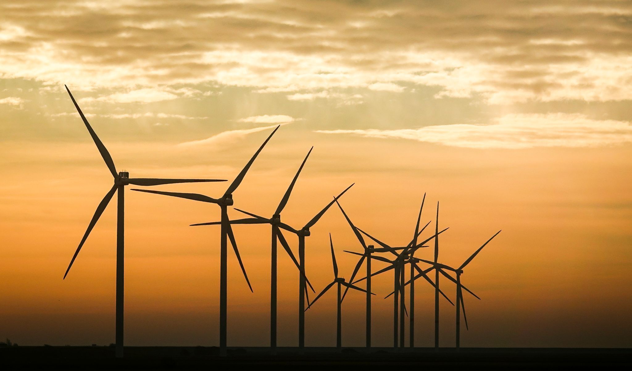 Windpark an der Nordsee