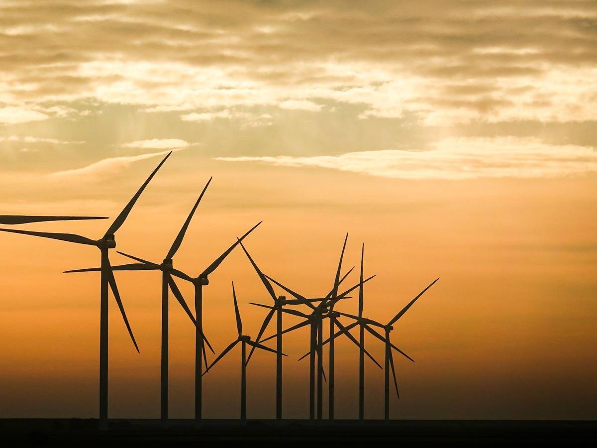 Windpark an der Nordsee