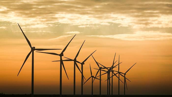 Windpark an der Nordsee