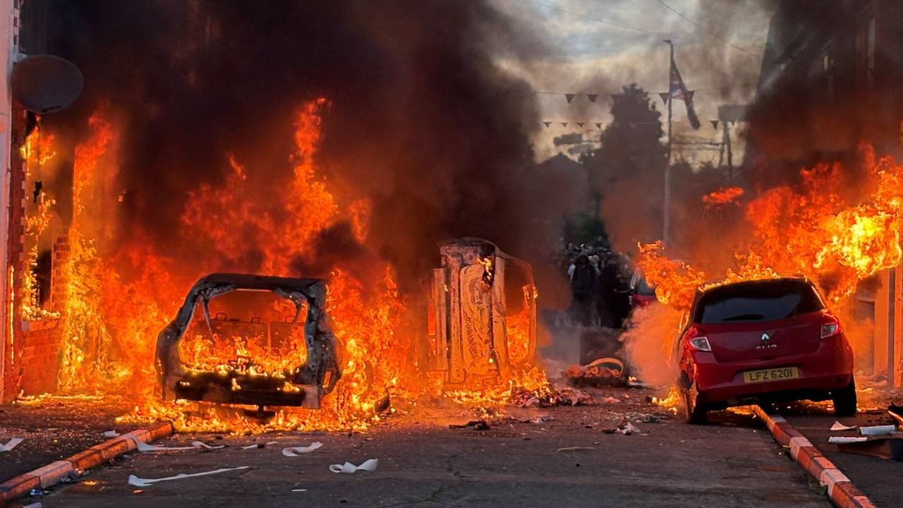 Proteste in Belfast