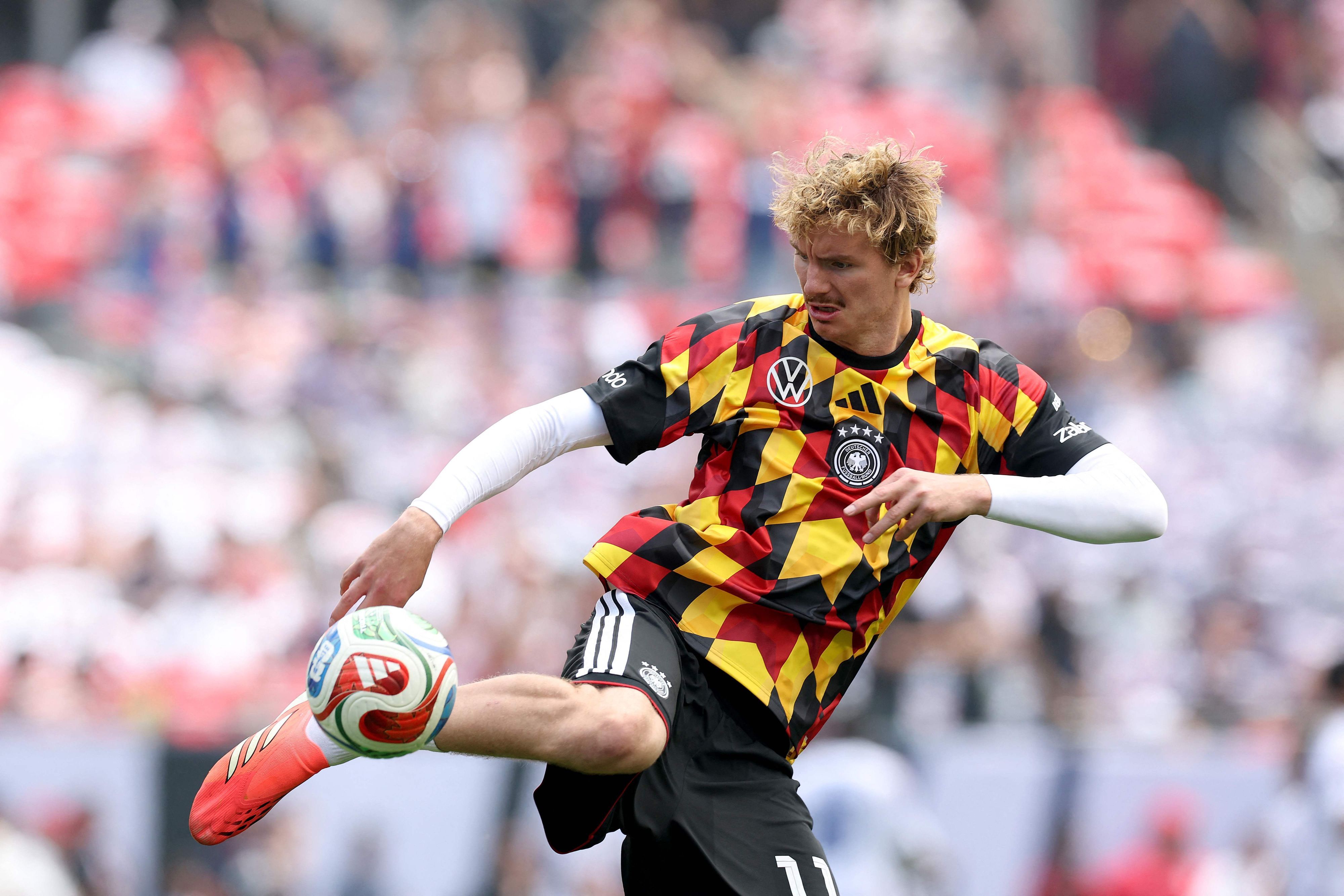 Nick Woltemade im DFB-Dress.