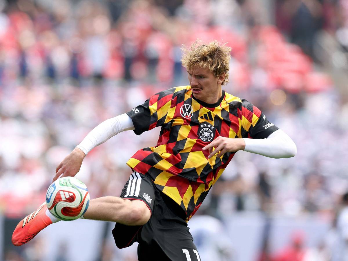 Nick Woltemade im DFB-Dress.