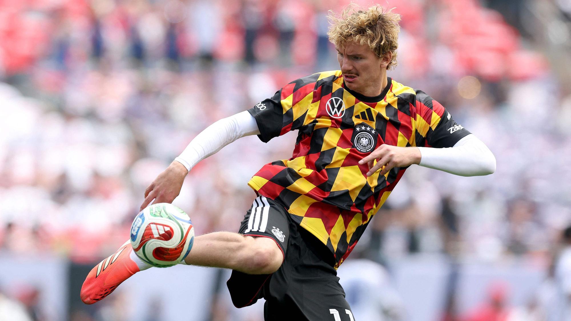 Nick Woltemade im DFB-Dress.