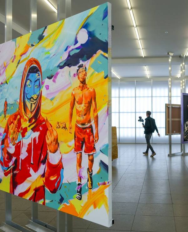 Pressevorbesichtigung der Ausstellung „Tausendmal Berlin“