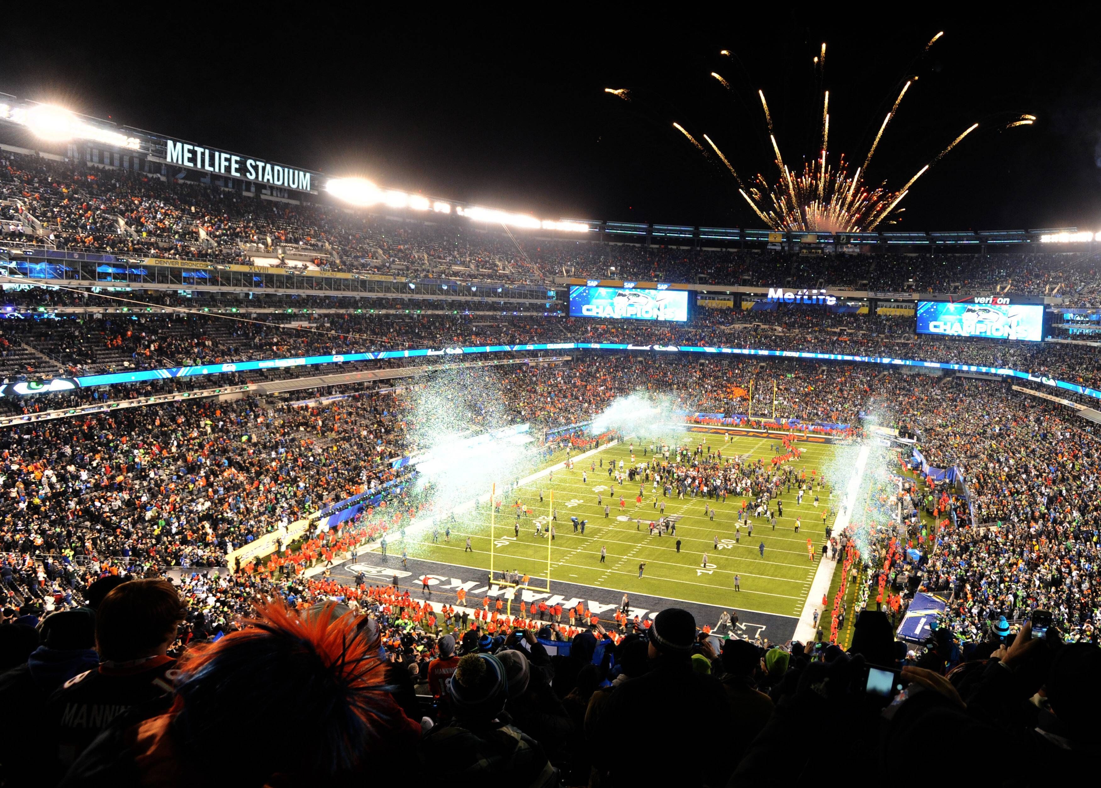 Blick ins Metlife Stadium in New York / New Jersey