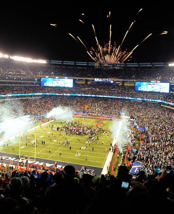 Blick ins Metlife Stadium in New York / New Jersey