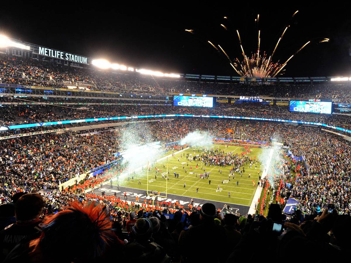 Blick ins Metlife Stadium in New York / New Jersey