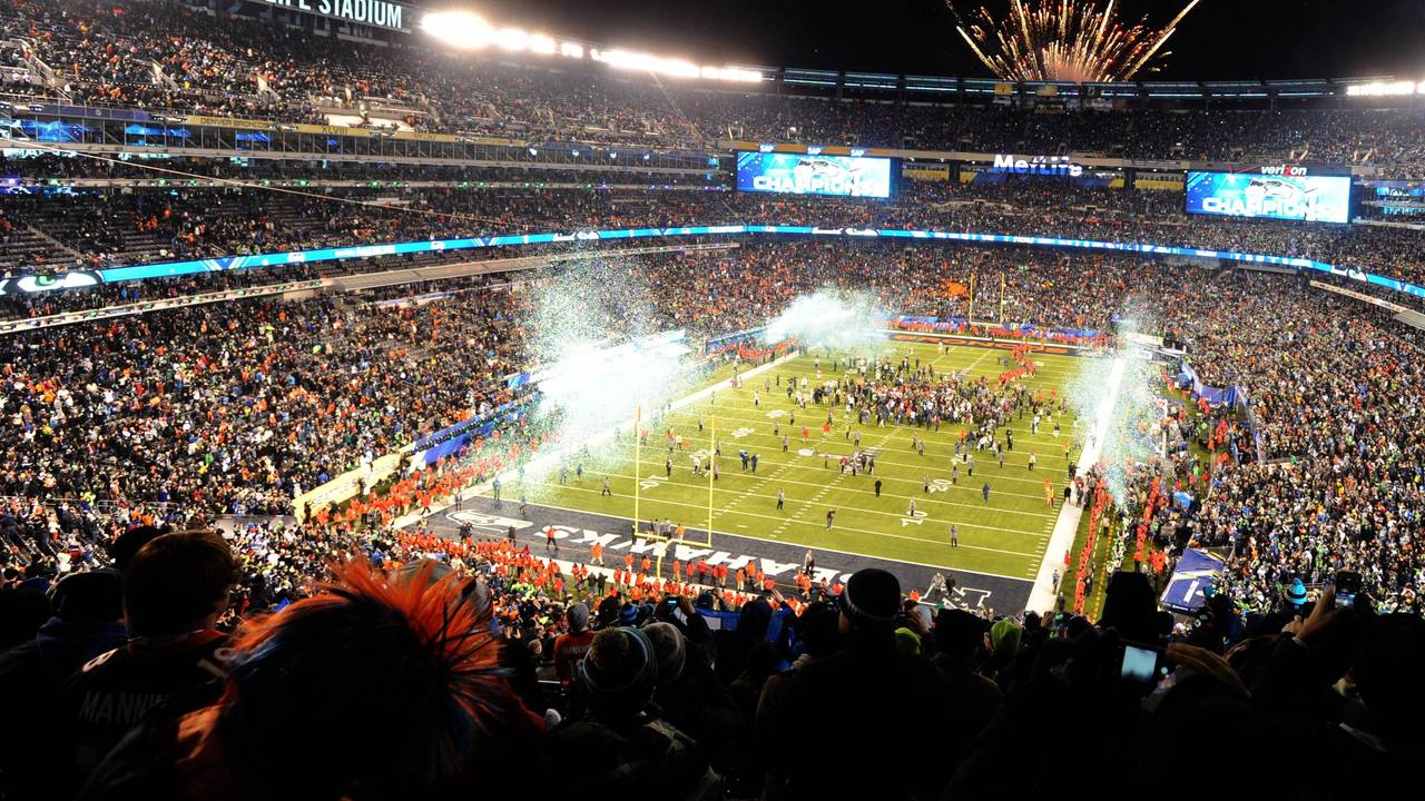 Blick ins Metlife Stadium in New York / New Jersey