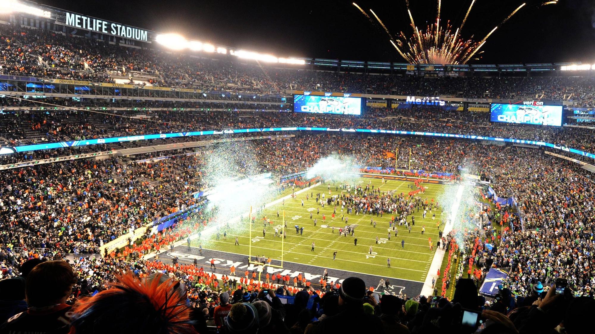 Blick ins Metlife Stadium in New York / New Jersey