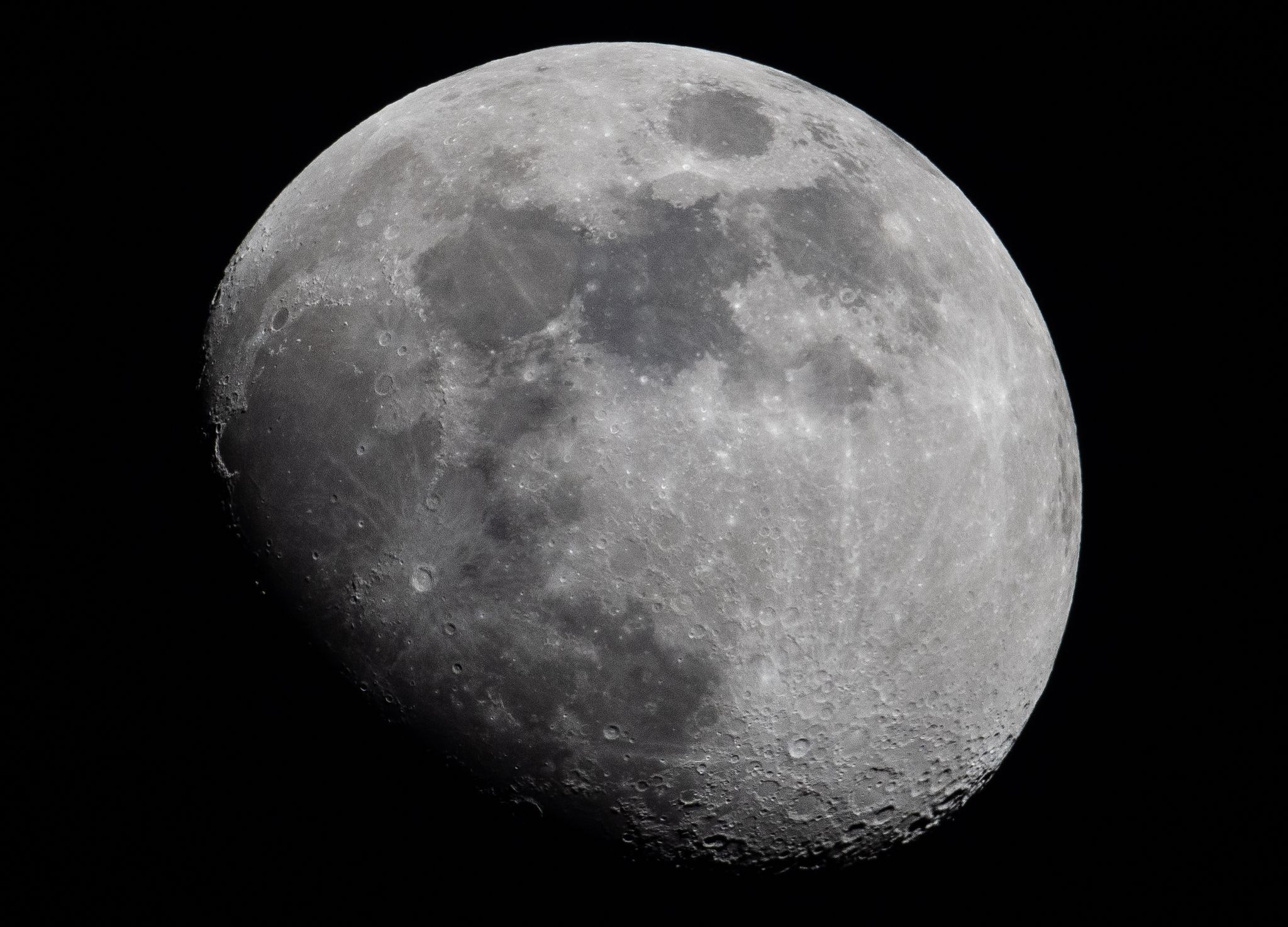 Mond am Himmel