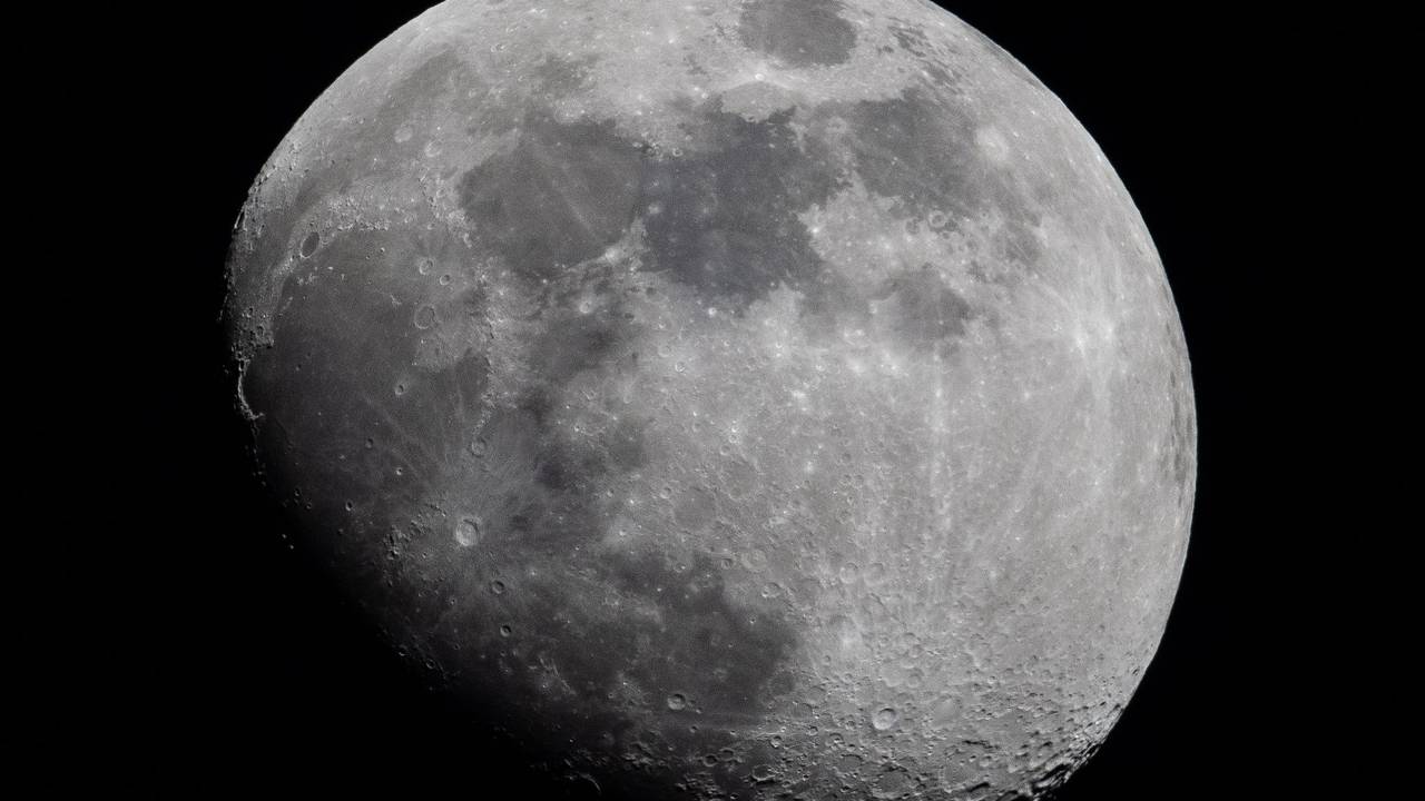 Mond am Himmel