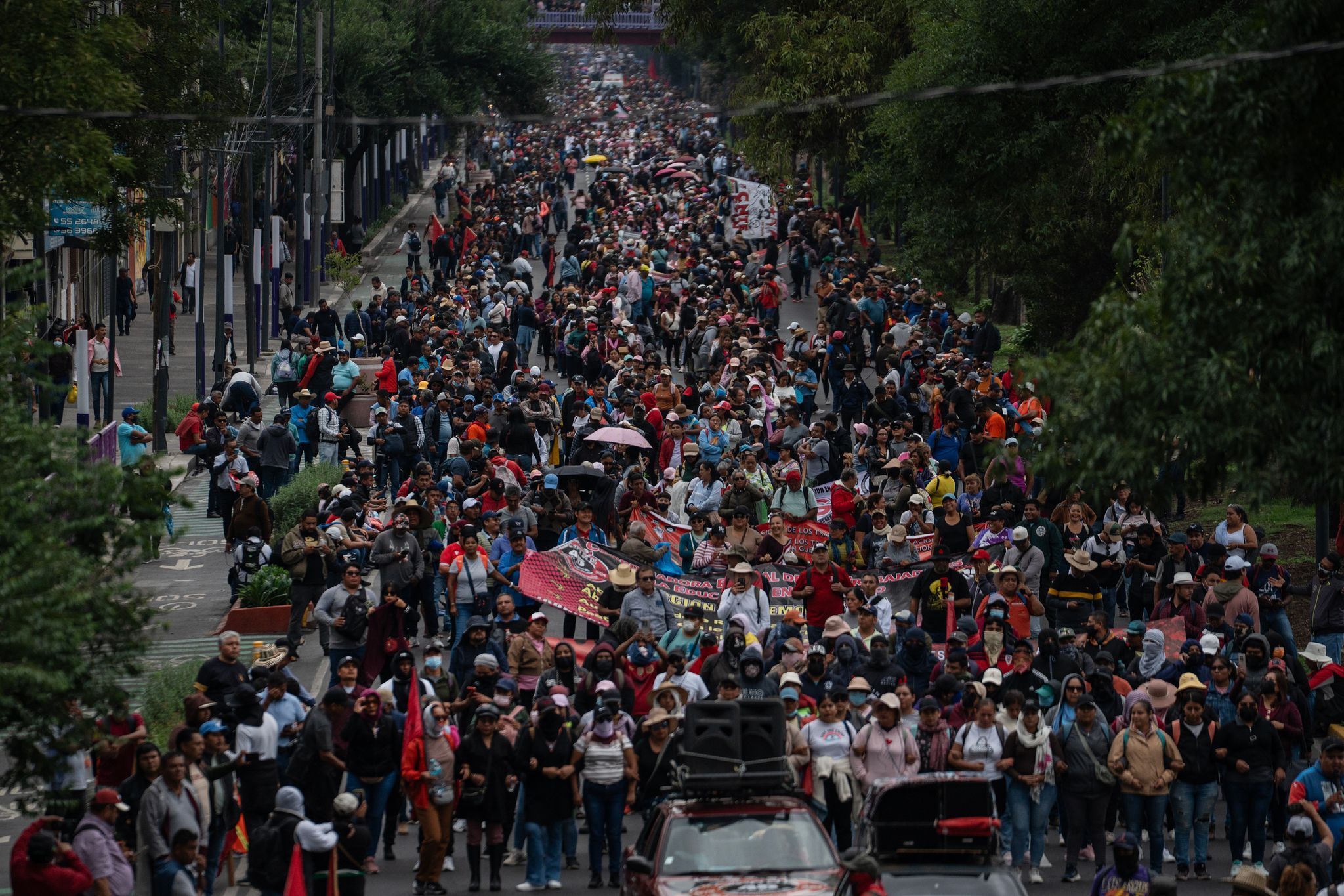 Lehrerprotest in Mexiko