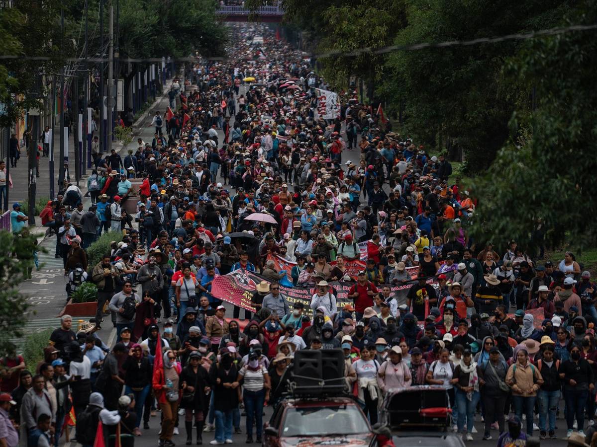 Lehrerprotest in Mexiko