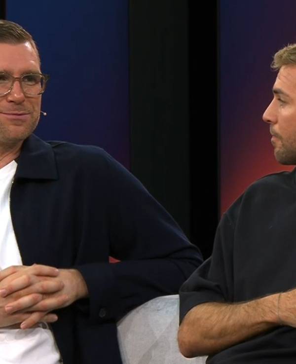 Die beiden TV-Experten Per Mertesacker und Christoph Kramer im ZDF.