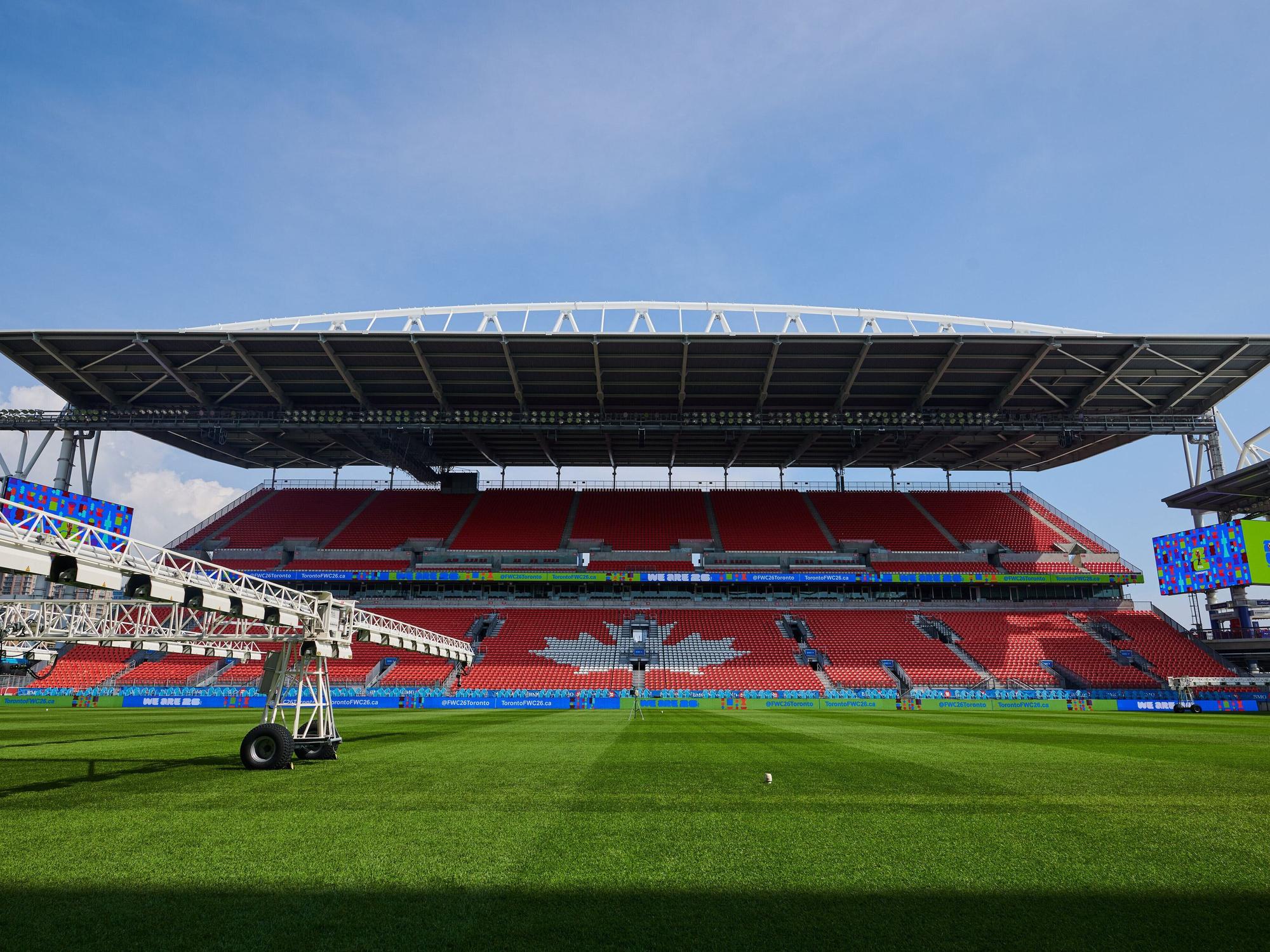 Blick auf das BMO Field in Toronto (Kanada)
