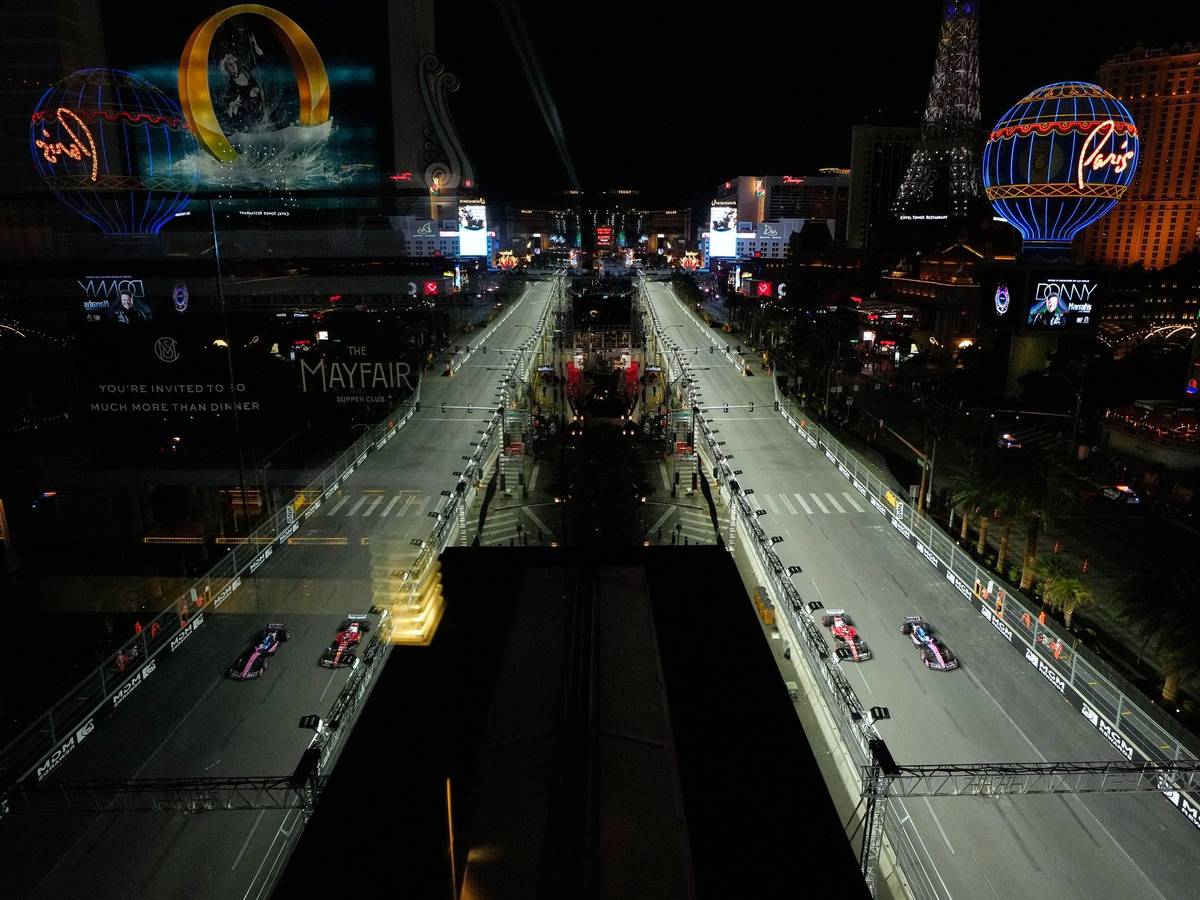 Vor dem Großen Preis von Las Vegas