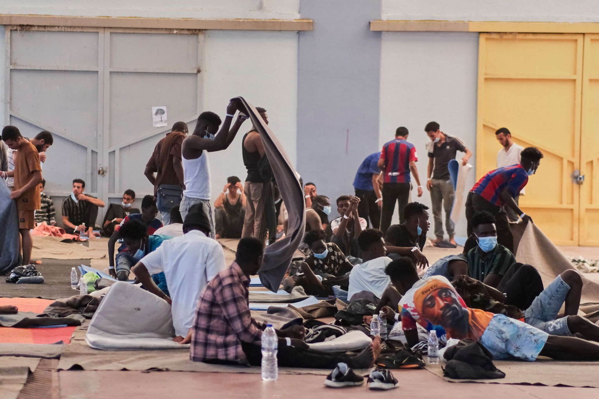 Migranten in Griechenland