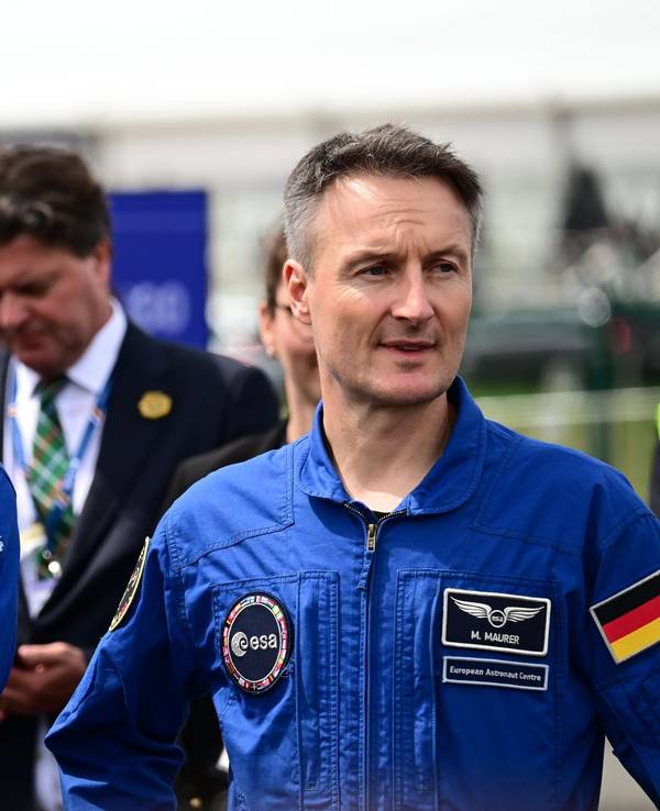 Astronauten Gerst und Maurer