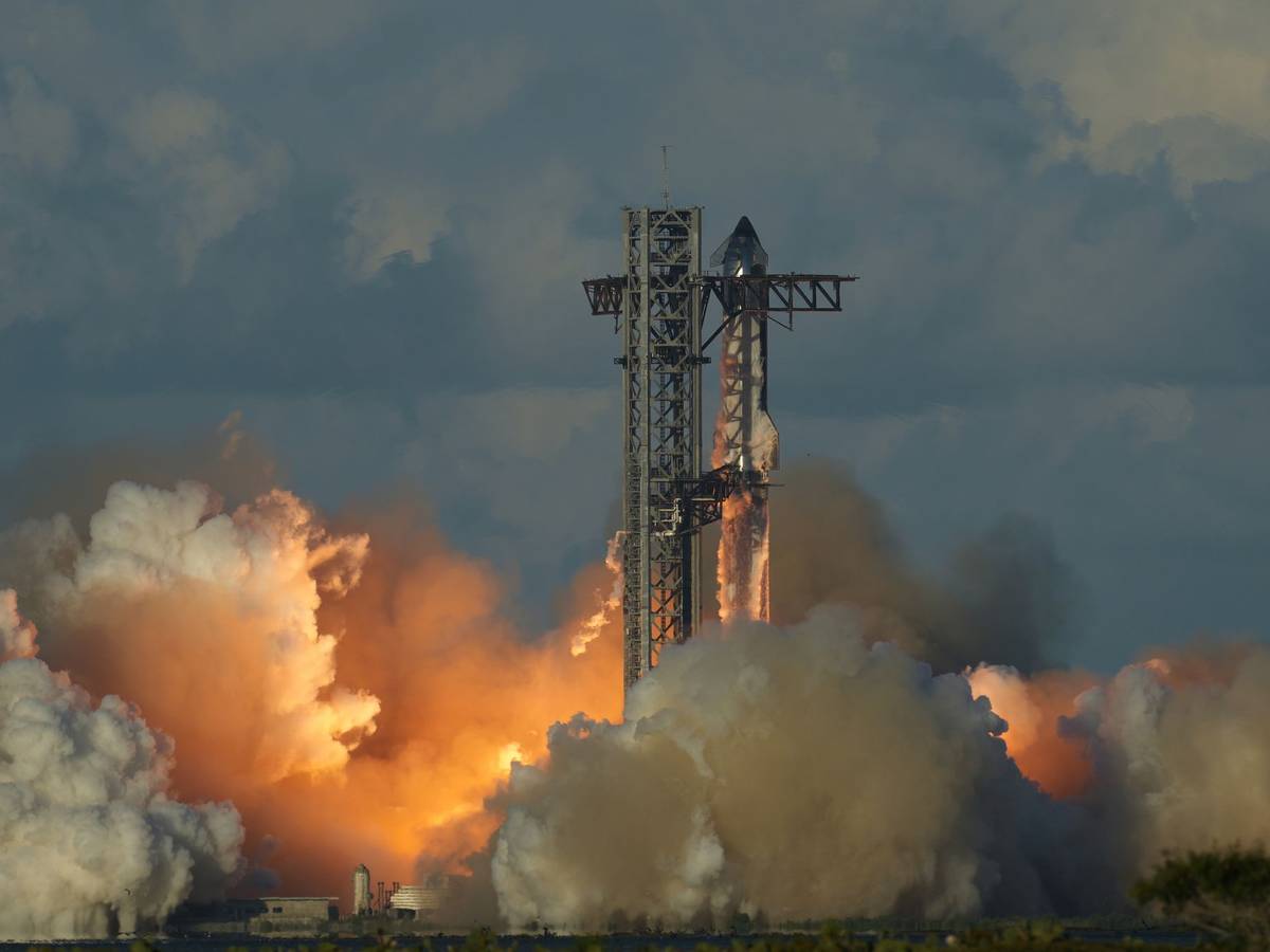 Das Starship der Raumfahrtfirma SpaceX