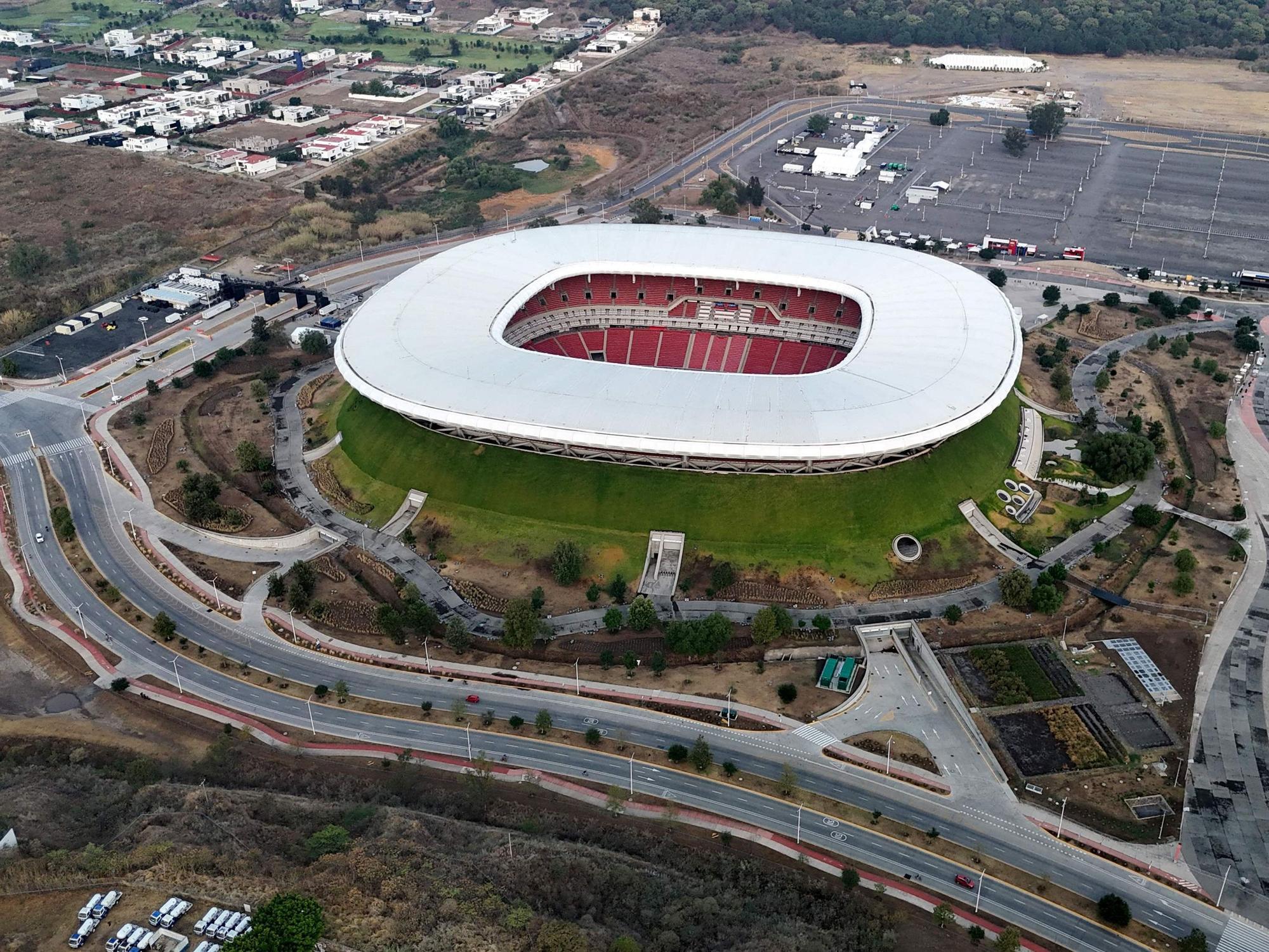 Das Akron-Stadion in Mexiko
