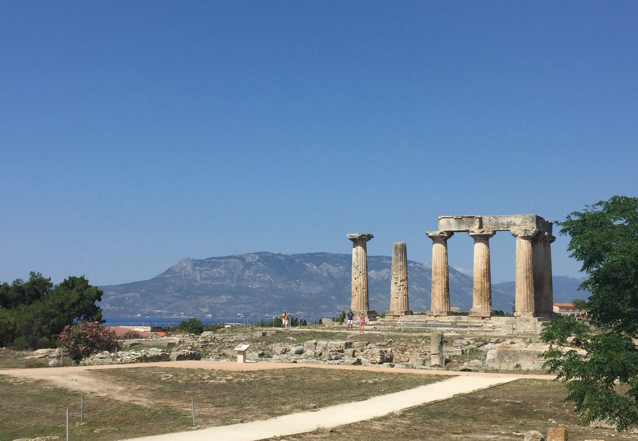 Apollo-Tempel in Korinth