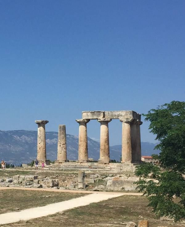 Apollo-Tempel in Korinth
