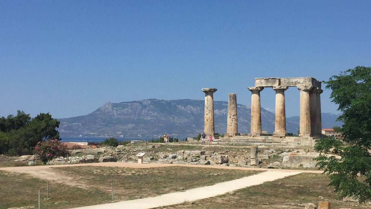 Apollo-Tempel in Korinth