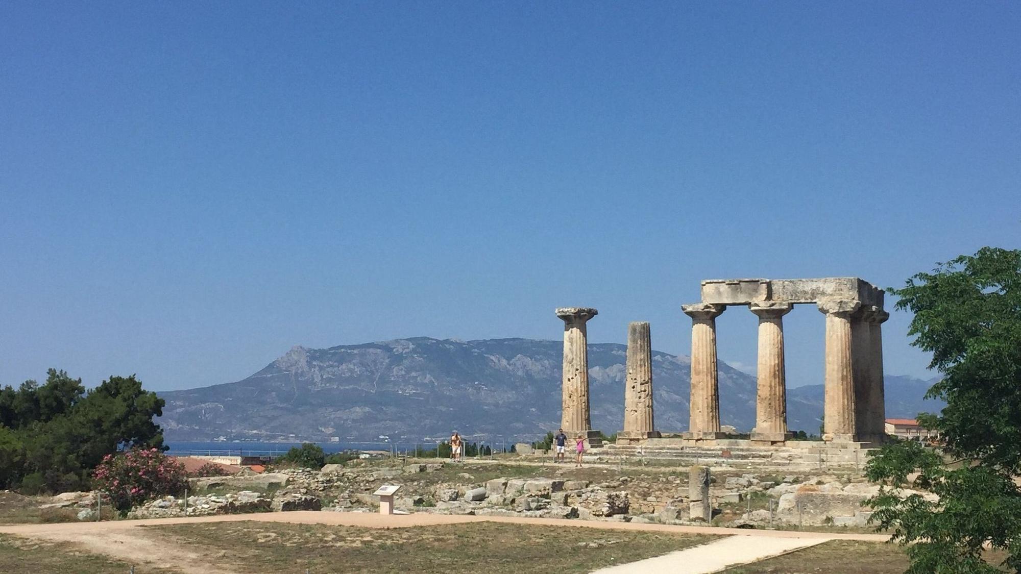 Apollo-Tempel in Korinth