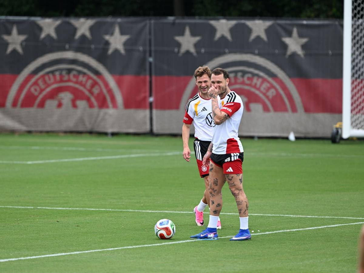 Joshua Kimmich und David Raum