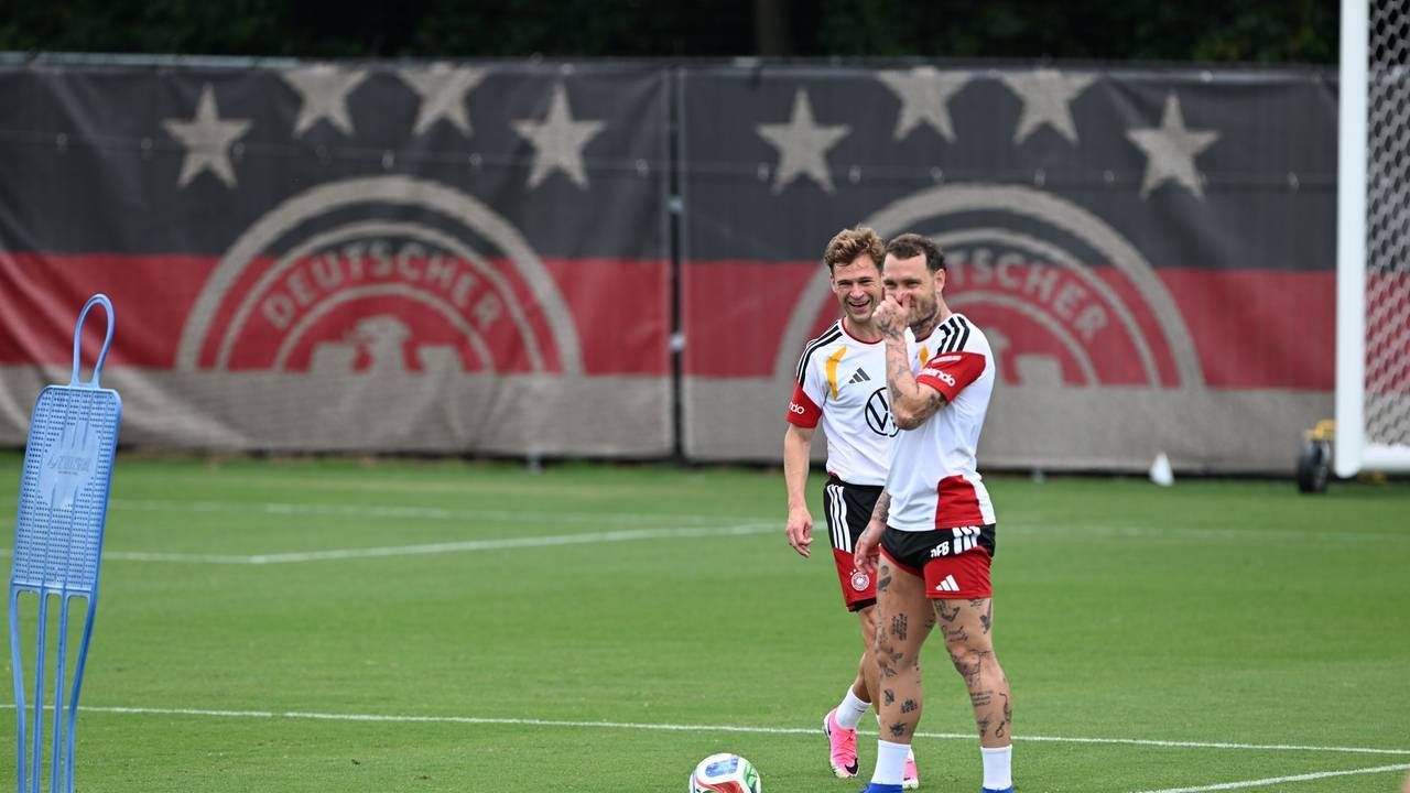 Joshua Kimmich und David Raum