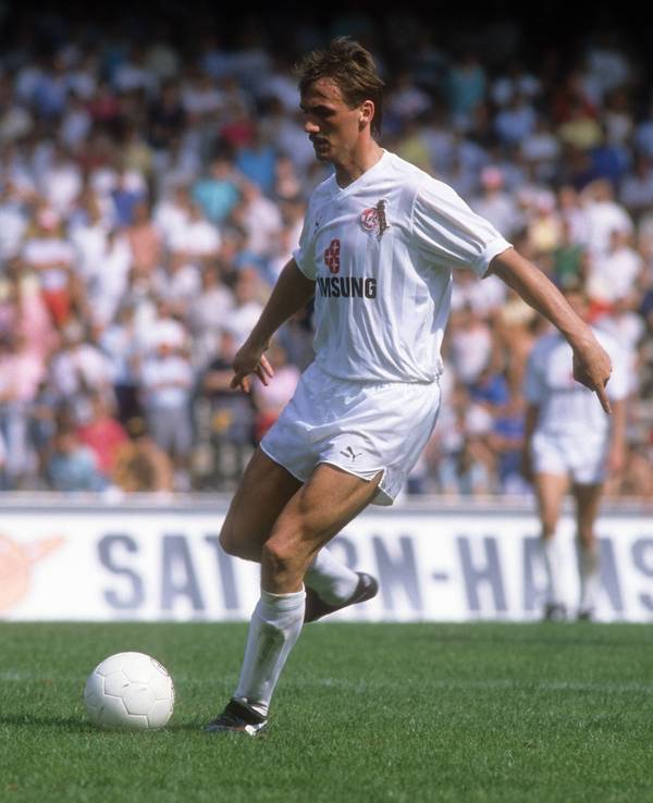 Zwei Spielzeiten trug Jürgen Kohler das Trikot des 1. FC Köln.