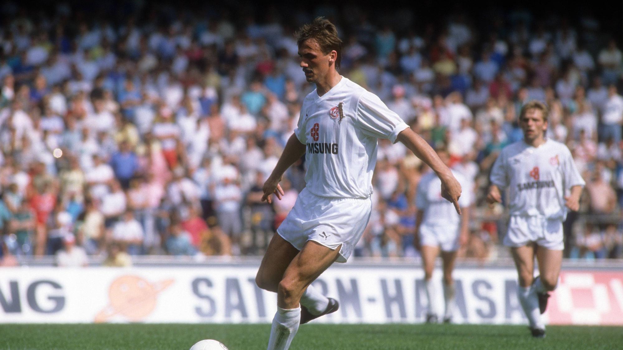 Zwei Spielzeiten trug Jürgen Kohler das Trikot des 1. FC Köln.