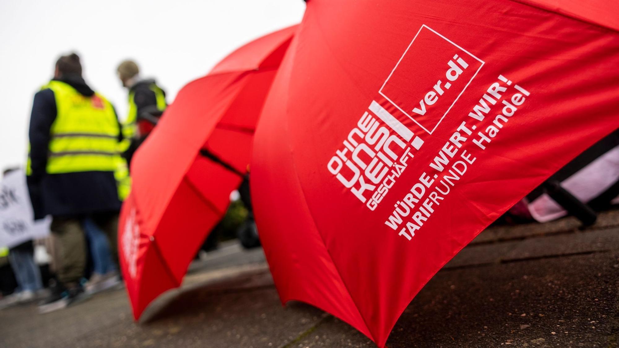 Verdi ruft bundesweit zu Warnstreiks im Handel auf