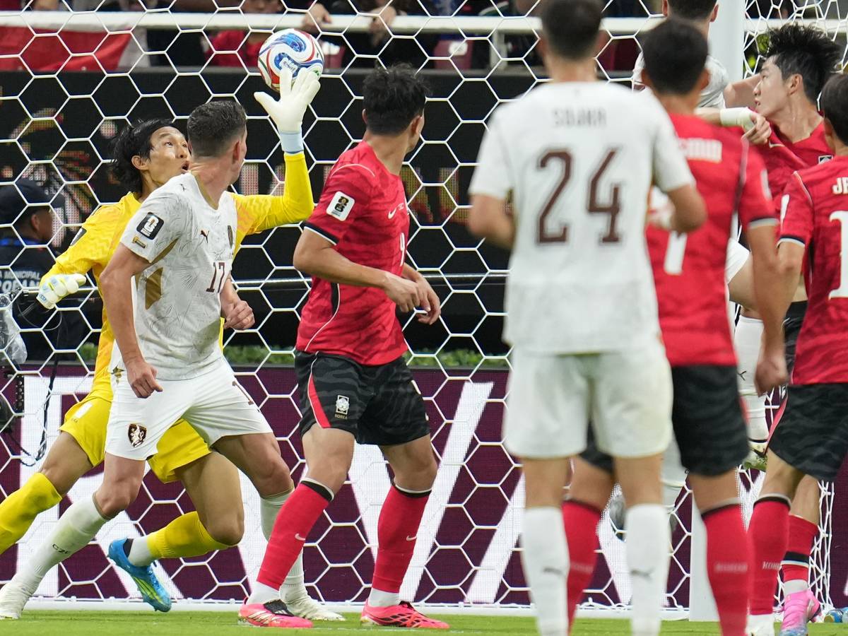 Tor für Tschechien gegen Südkorea bei der WM 2026.